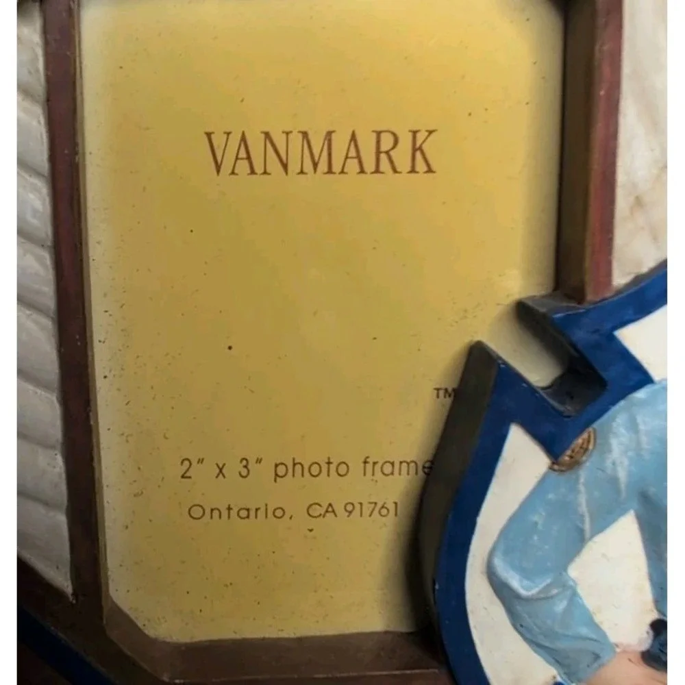 Vintage Vanmark Medics of Valor EMT First Responder Heros Photo Frame 2